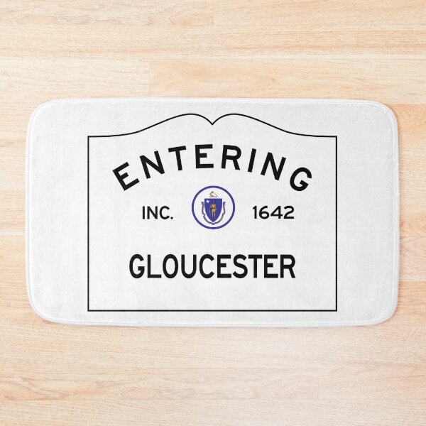 Item preview, Gloucester Massachusetts - Commonwealth of Massachusetts Road Sign  designed and sold by NewNomads.