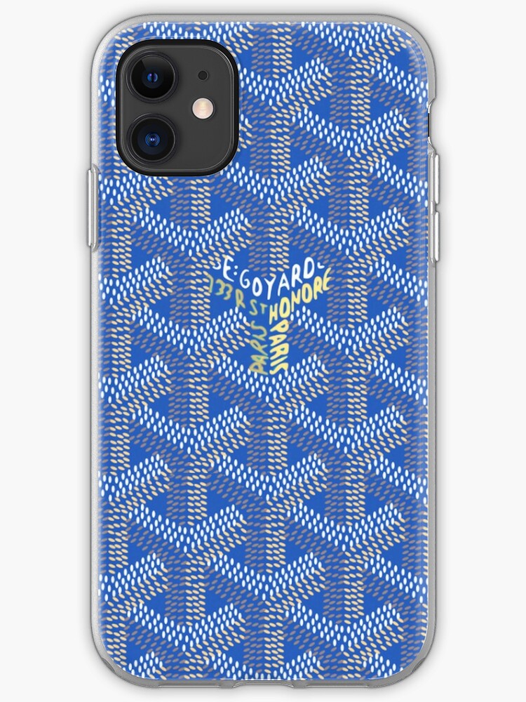 Blue Goyard Iphone Case Cover By Sarah12perr Redbubble