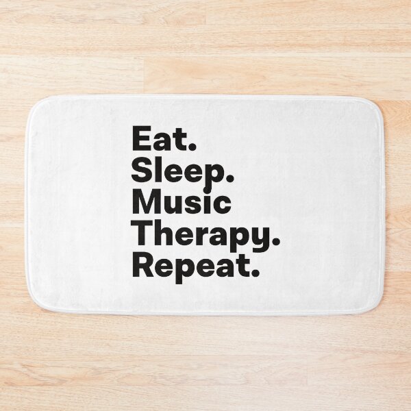 Item preview, Eat Sleep Music Therapy Repeat designed and sold by teesaurus.