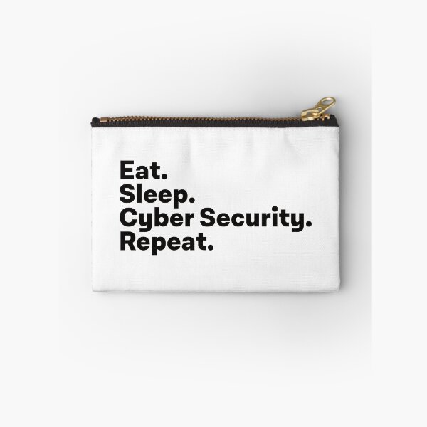 Item preview, Eat Sleep Cyber Security Repeat designed and sold by teesaurus.