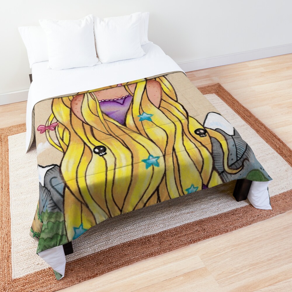rapunzel comforter
