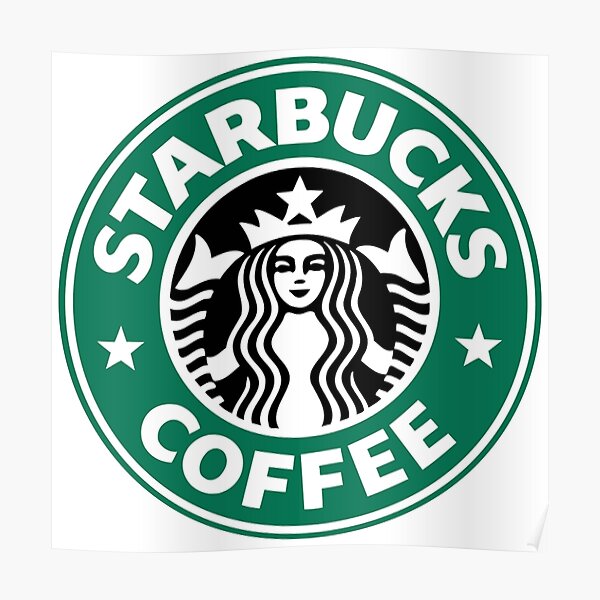 Starbucks coffee Logo Poster