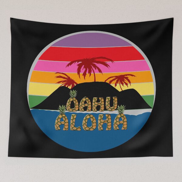 Item preview, OAHU ALOHA OFFICAL HAWAIIAN COLORS designed and sold by SportsT-Shirts.
