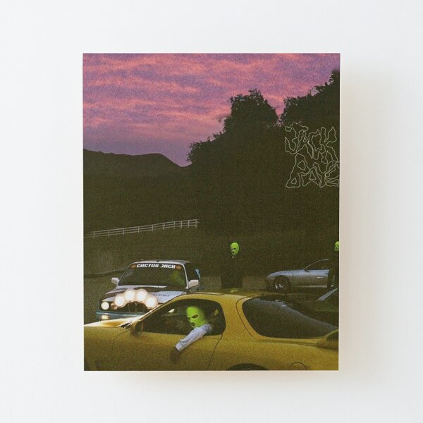 Travis Scott Cactus Boys Wood Mounted Print