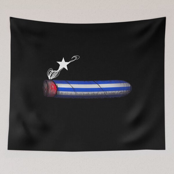 Item preview, Cuban Cigar Made from a Cuban Flag designed and sold by DontTouchHutch.