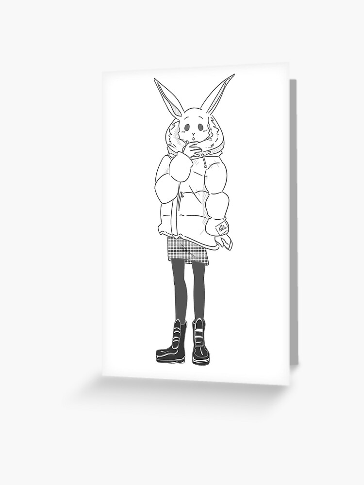 Haru Beastars Manga Anime Greeting Card By Ninneko Redbubble