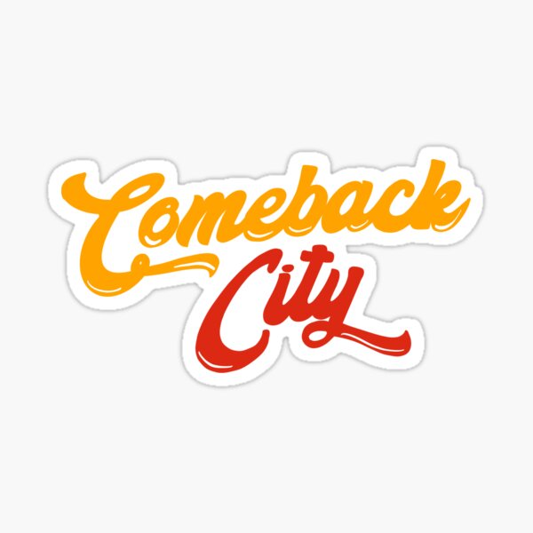 Kansas City - Comeback City Sticker