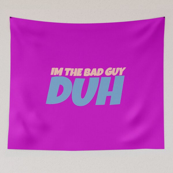 Item preview, I'M THE BAD GUY designed and sold by GeeklyShirts.