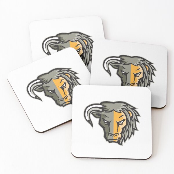 Item preview, Half Bull Half Lion Head Mascot designed and sold by patrimonio.