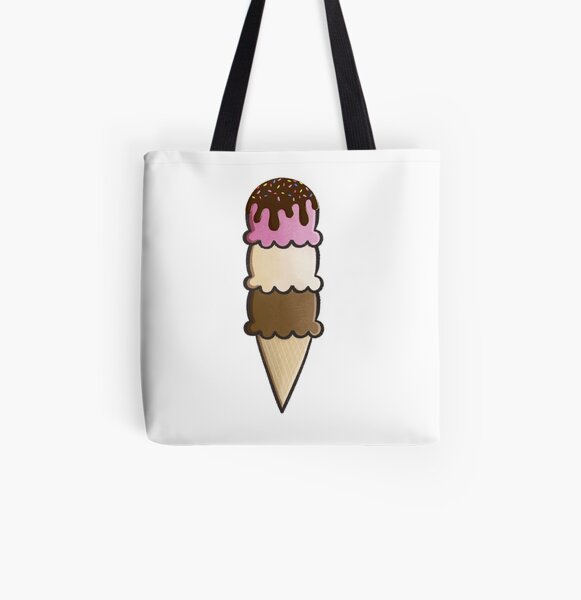 I Scream You Scream , We All Scream For Ice Cream Tote Bag for Sale by  Lallinda