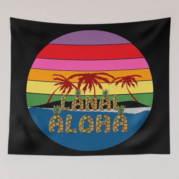 Item preview, LANAI HAWAII ALOHA OFFICAL HAWAIIAN COLORS designed and sold by SportsT-Shirts.