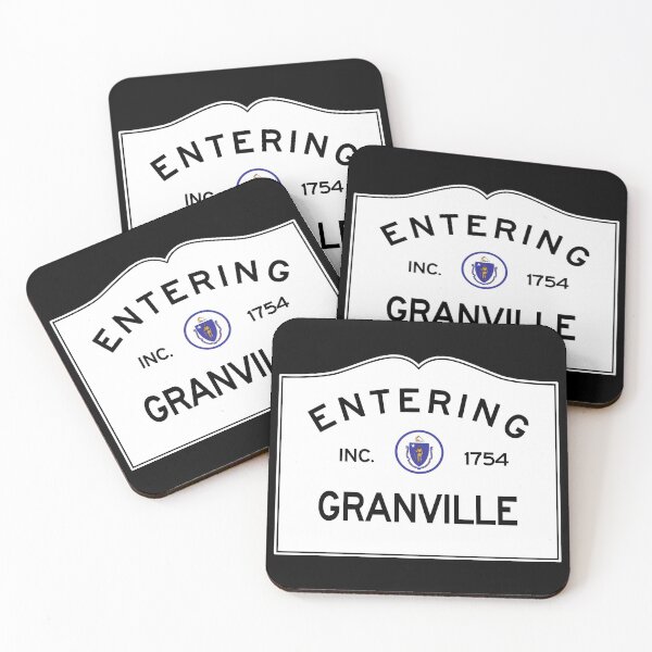 Item preview, Entering Granville Massachusetts - Commonwealth of Massachusetts Road Sign  designed and sold by NewNomads.