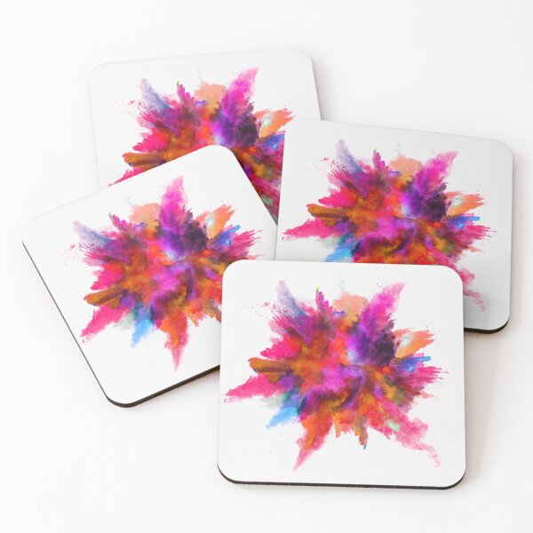 Item preview, Colorful paint splash explosion designed and sold by MindChirp.