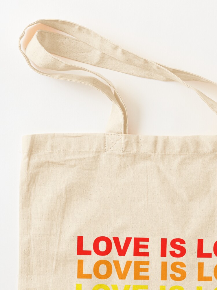 "Love is love" Tote Bag for Sale by TrishGrove Redbubble