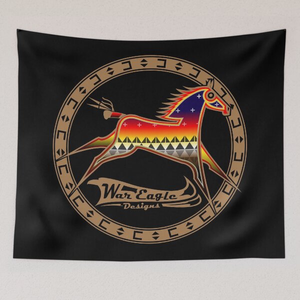 Item preview, Protecting the people Brown Horse designed and sold by MelvinWarEagle.