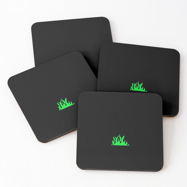 Item preview, green flames  designed and sold by ouatisworld.