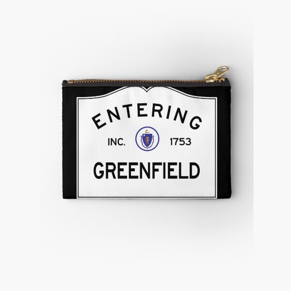 Item preview, Entering Greenfield Massachusetts - Commonwealth of Massachusetts Road Sign  designed and sold by NewNomads.