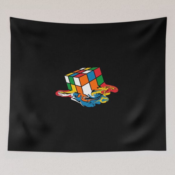 Artikelvorschau, Rubik's Cube Toy schmelzen, Rubik Fan entworfen und verkauft von Jose Art Studio.