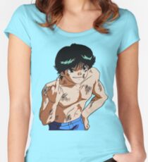 Yusuke Urameshi Women's Fitted Scoop T-Shirt
