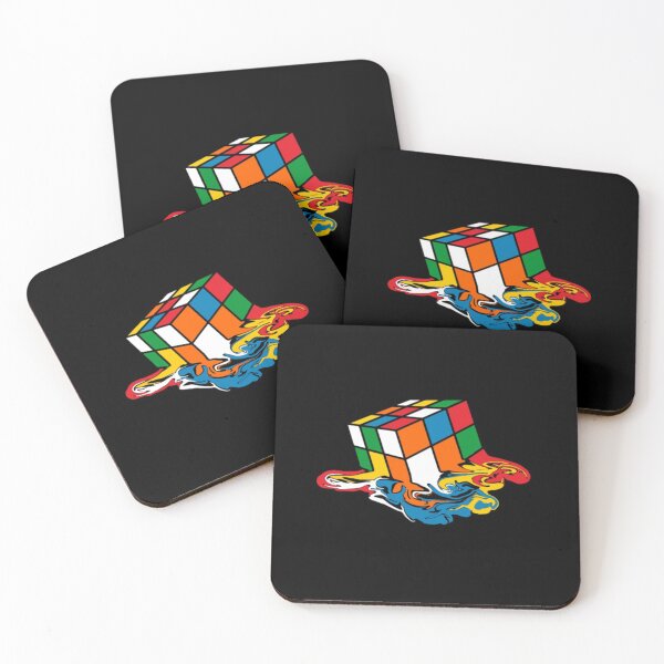 Item preview, Melting Rubik's Cube Toy, Rubik Fan designed and sold by Jose Art Studio.