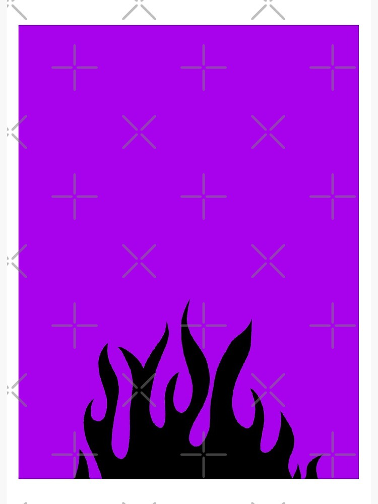 schwarzes Flammenlogo