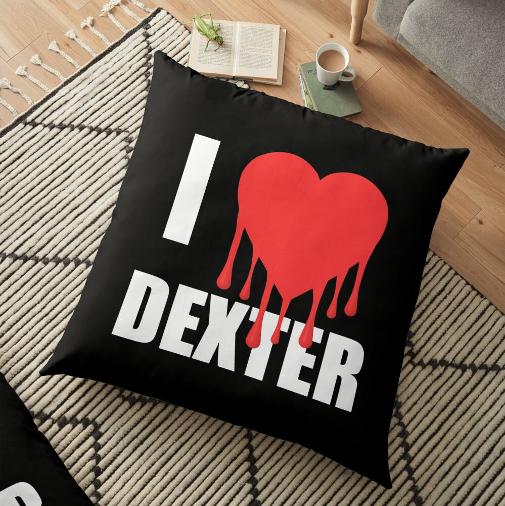 I Love Dexter Floor Pillow