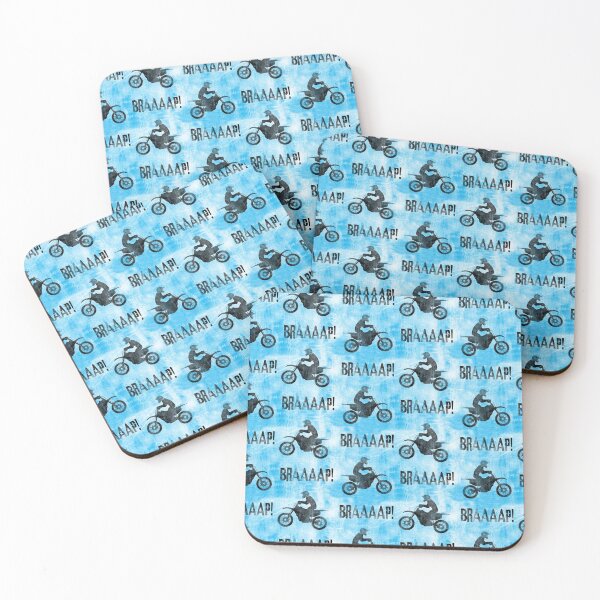 Item preview, Motocross BRAAAAP! - blue designed and sold by littlearrow.