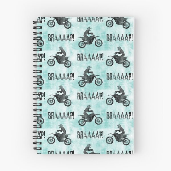 Item preview, Motocross BRAAAAP! - teal designed and sold by littlearrow.
