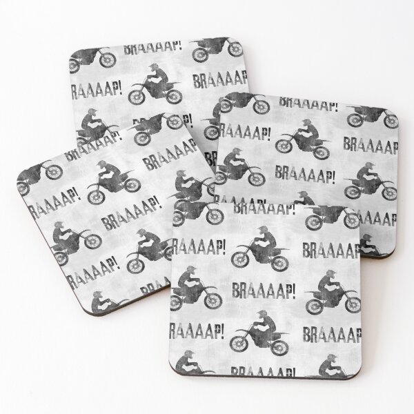 Item preview, Motocross BRAAAAP! - grey designed and sold by littlearrow.