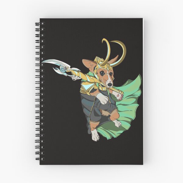 Aperçu de l'œuvre Loki Corgi d'Asgard créée et vendue par CamexDesigns.