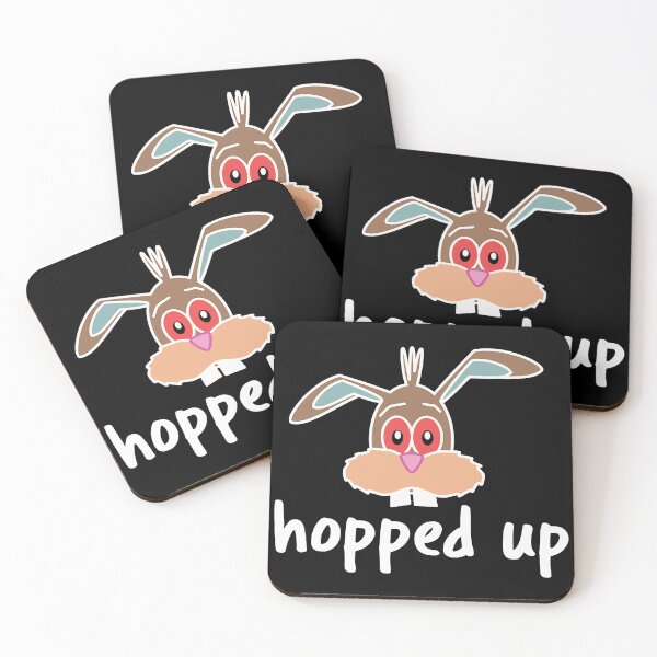 Item preview, Drunk Easter Bunny Meme Hopped Up Adult designed and sold by WanitaDesign.