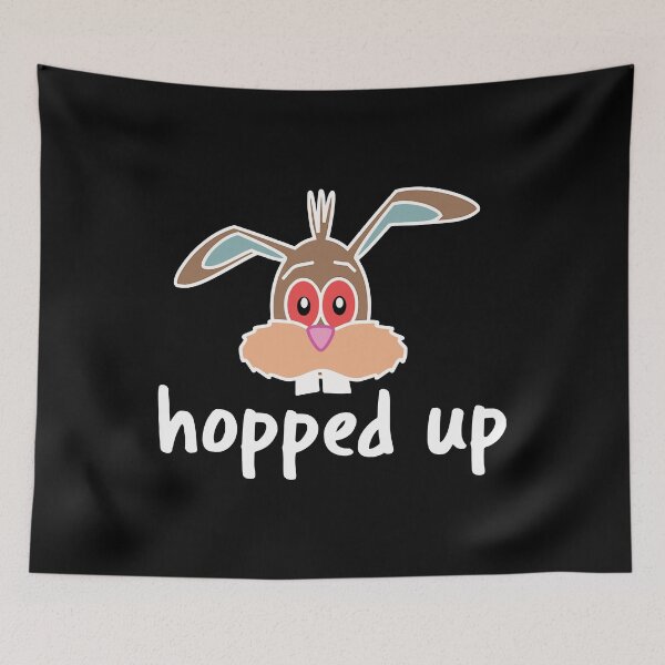 Item preview, Drunk Easter Bunny Meme Hopped Up Adult designed and sold by WanitaDesign.