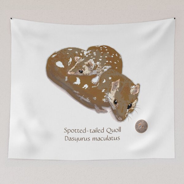 Item preview, Spotted-tailed Quoll by Chrissy Wild designed and sold by ChrissyWild.