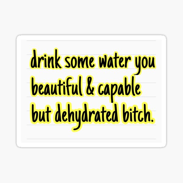 Stay Hydrated Bitch - Personalized Water Tracker Bottle - Birthday Gif –  Macorner