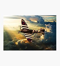 bbmf spitfire Photographic Print