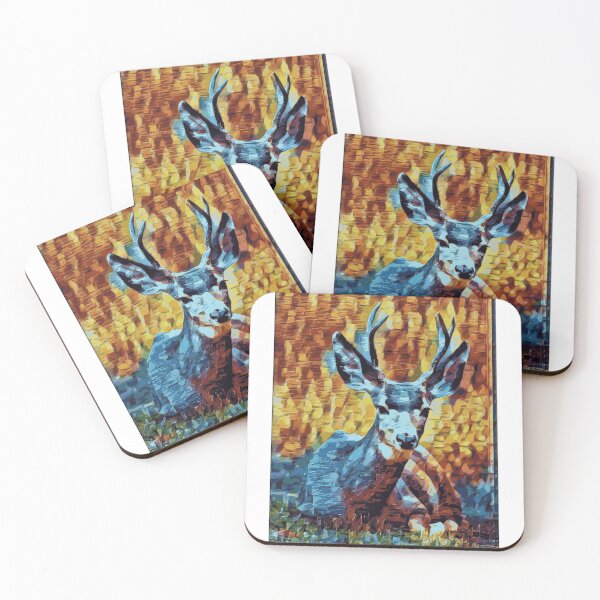 Item preview, Painted Deer designed and sold by kawaiicatstudio.