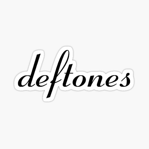 Deftones logo Sticker