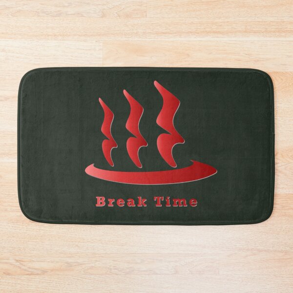 Item preview, Quarter Rest & Onsen Symbol - Dark Green BackGround designed and sold by hirokino.