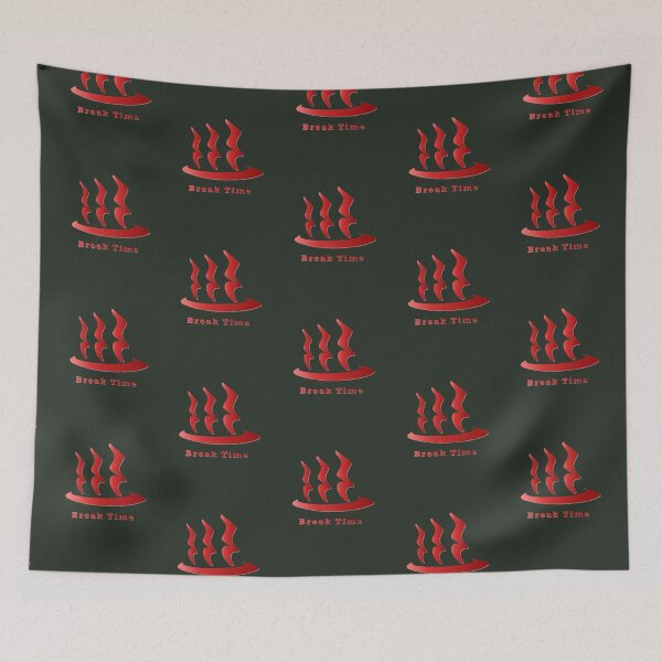 Item preview, Quarter Rest & Onsen Symbol - Dark Green BackGround designed and sold by hirokino.