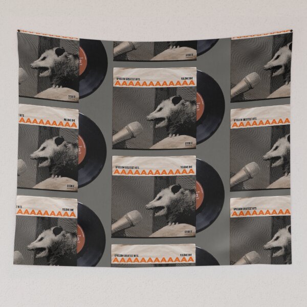 Item preview, Opossum Greatest Hits Vintage Vinyl designed and sold by chilangopride.