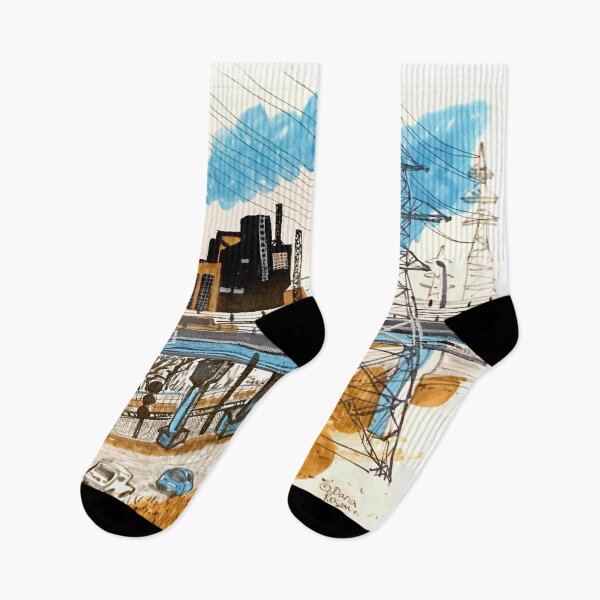 Item preview, Power lines in Toronto designed and sold by Daria Rosen.