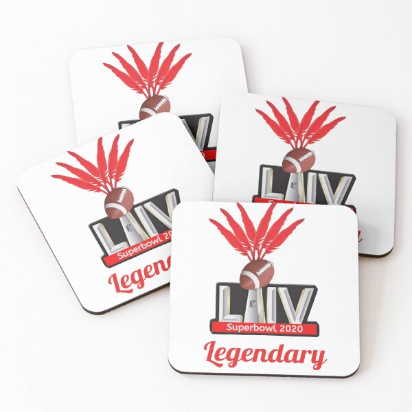 Football NFL Superbowl Winners 2020 Coasters (Set of 4)