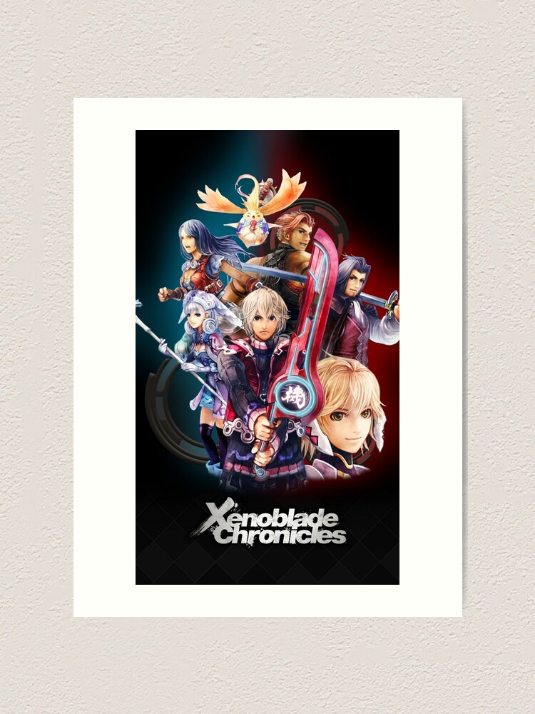 Xenoblade Chronicles - Main Cast - Definitive Edition | Art Print