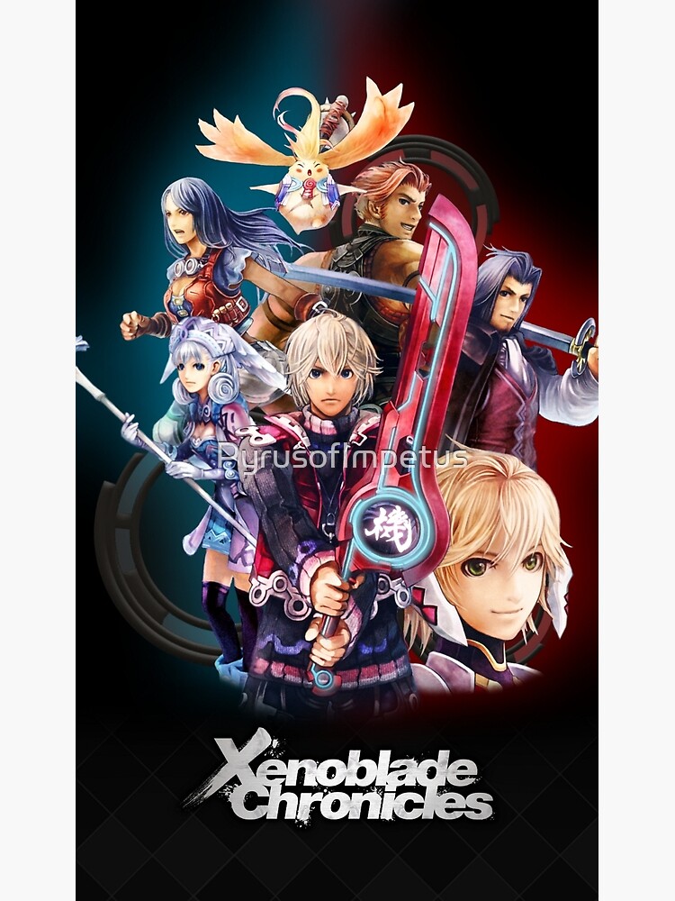 Xenoblade Chronicles - Main Cast - Definitive Edition | Art Print