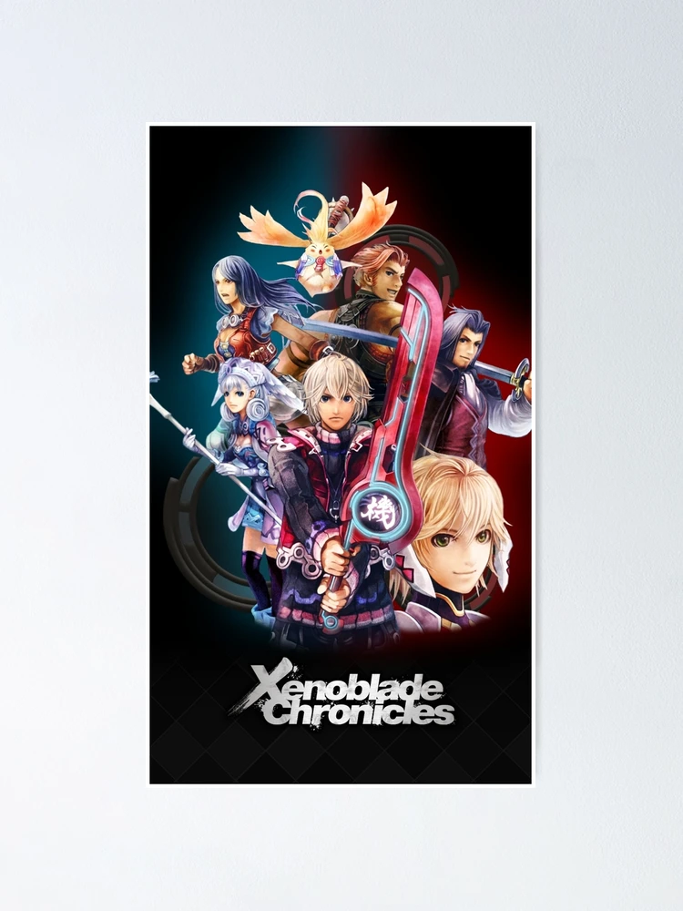 Xenoblade Definitive Edition ポスター Xenoblade Chronicles - Main Cast - Definitive Edition