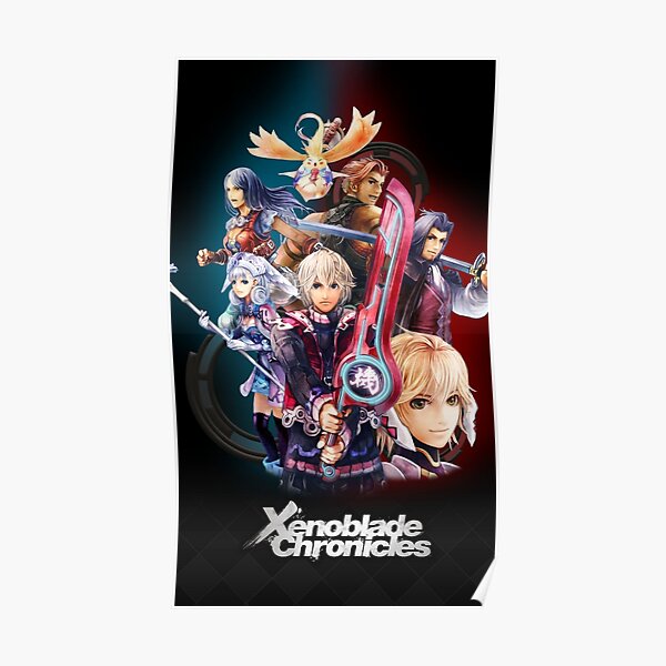 Xenoblade Chronicles - Main Cast - Definitive Edition Poster