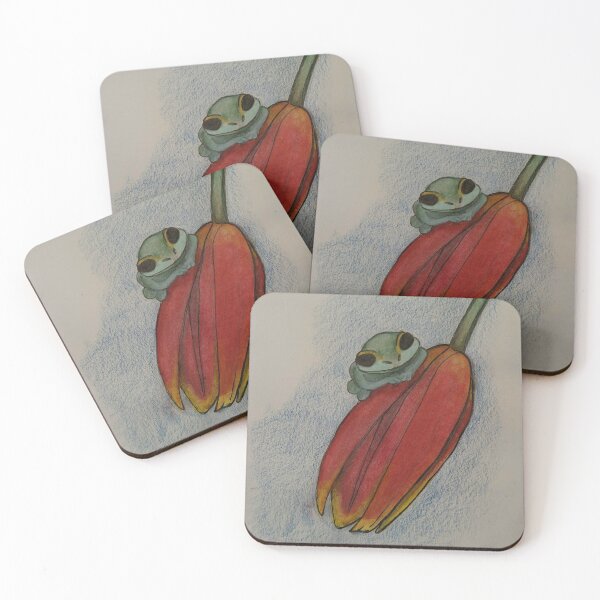 Item preview, Tulip the Tree Frog designed and sold by LadenaRae.