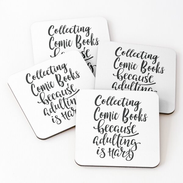Item preview, Collecting Comic Books Because Adulting Is Hard designed and sold by ProjectX23.