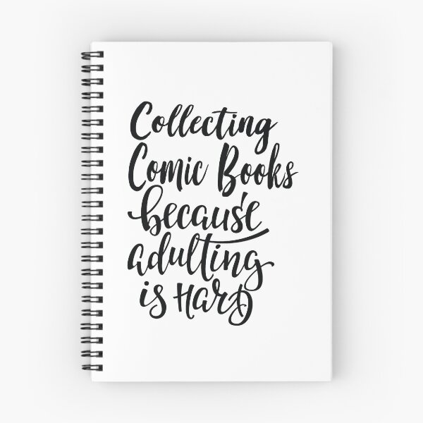 Item preview, Collecting Comic Books Because Adulting Is Hard designed and sold by ProjectX23.