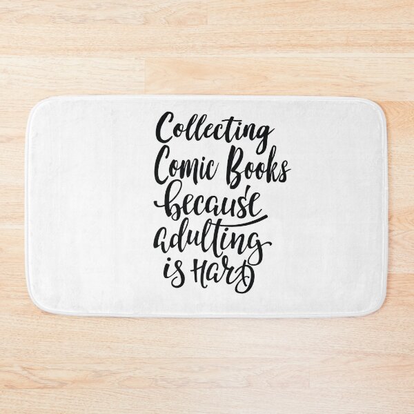 Item preview, Collecting Comic Books Because Adulting Is Hard designed and sold by ProjectX23.